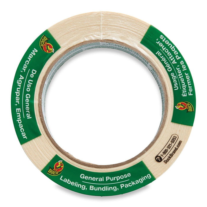 Duck General Purpose Masking Tape, 180-ft, White