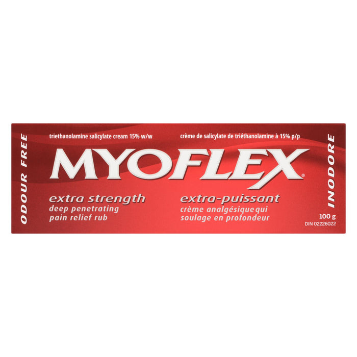 Myoflex Extra Strength Deep Penetrating Pain Relief Rub, 100-g