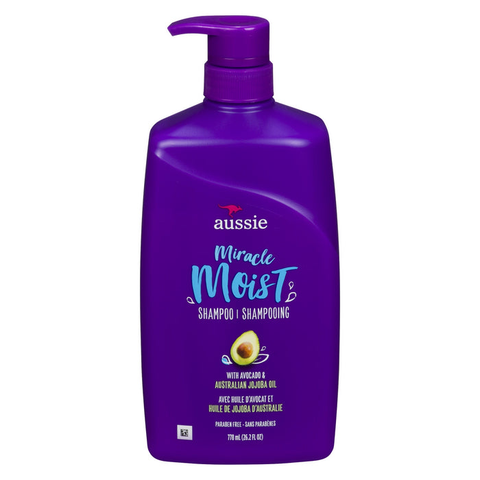 Aussie Miracle Moist Shampoo - 778ml
