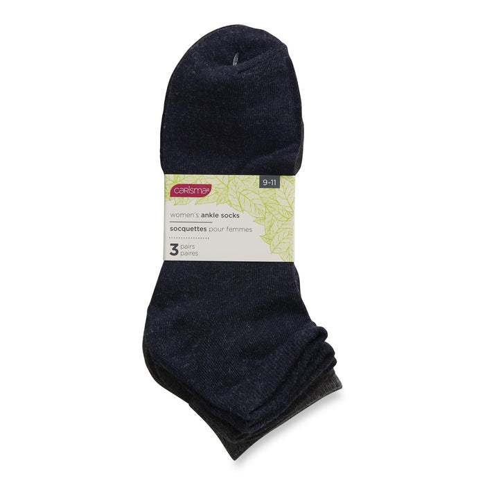 Socquettes mode Carisma pour femmes en emb. de 3  9-11