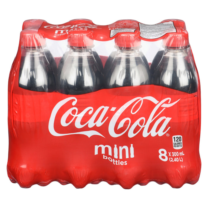 Coca-Cola Coke Mini Bottles 8pk. - 300ml