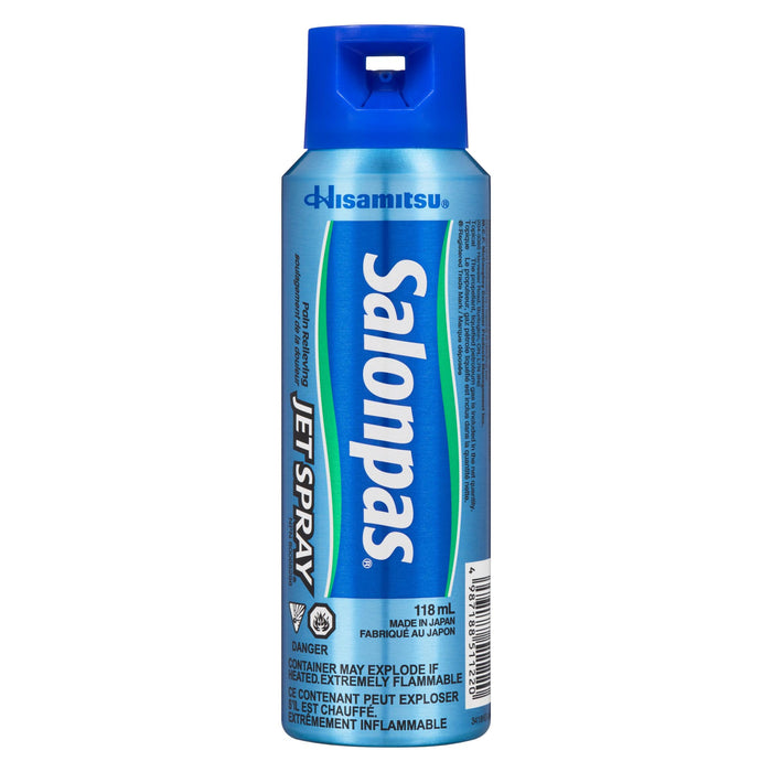 Salonpas Pain Relieving Jet Spray, 118-ml