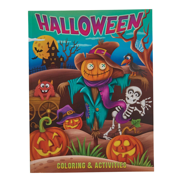 Livre à colorier d'Halloween géant pour enfants