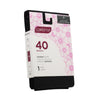 Carisma Women's 40 Denier Opaque Tights, Black