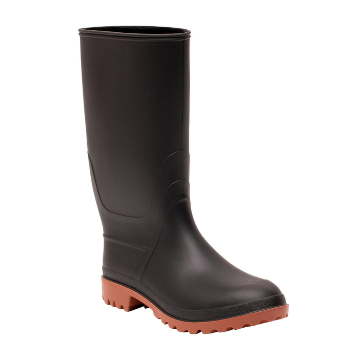 Men's Black Rubber Boots - 8-13